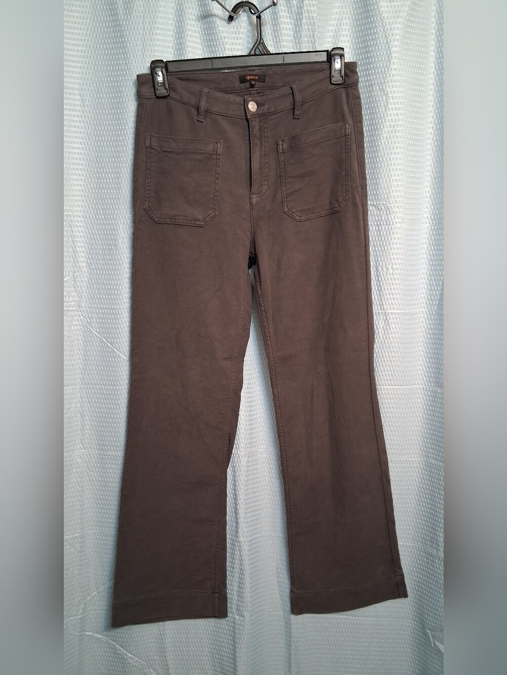 Quince Women's Straight-Leg Jeans in Charcoal Gray